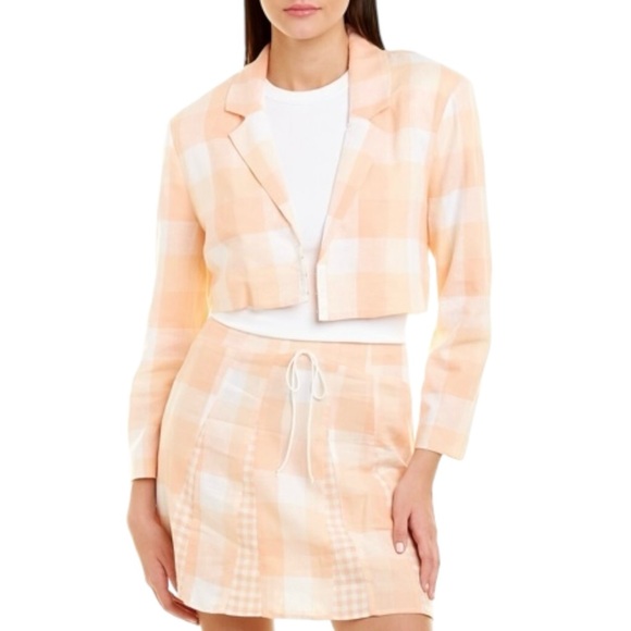 For Love And Lemons Dresses & Skirts - NWT | For Love & Lemons Eugenie Mini Skirt and Cropped Blazer Set